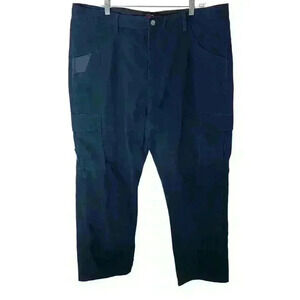 Wrangler Workwear Cargo Pant Relaxed Fit Size 40x30 with 7 Pockets dark Blue